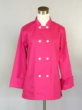 Womens Jacket Hot Pink (folded cuffs)
